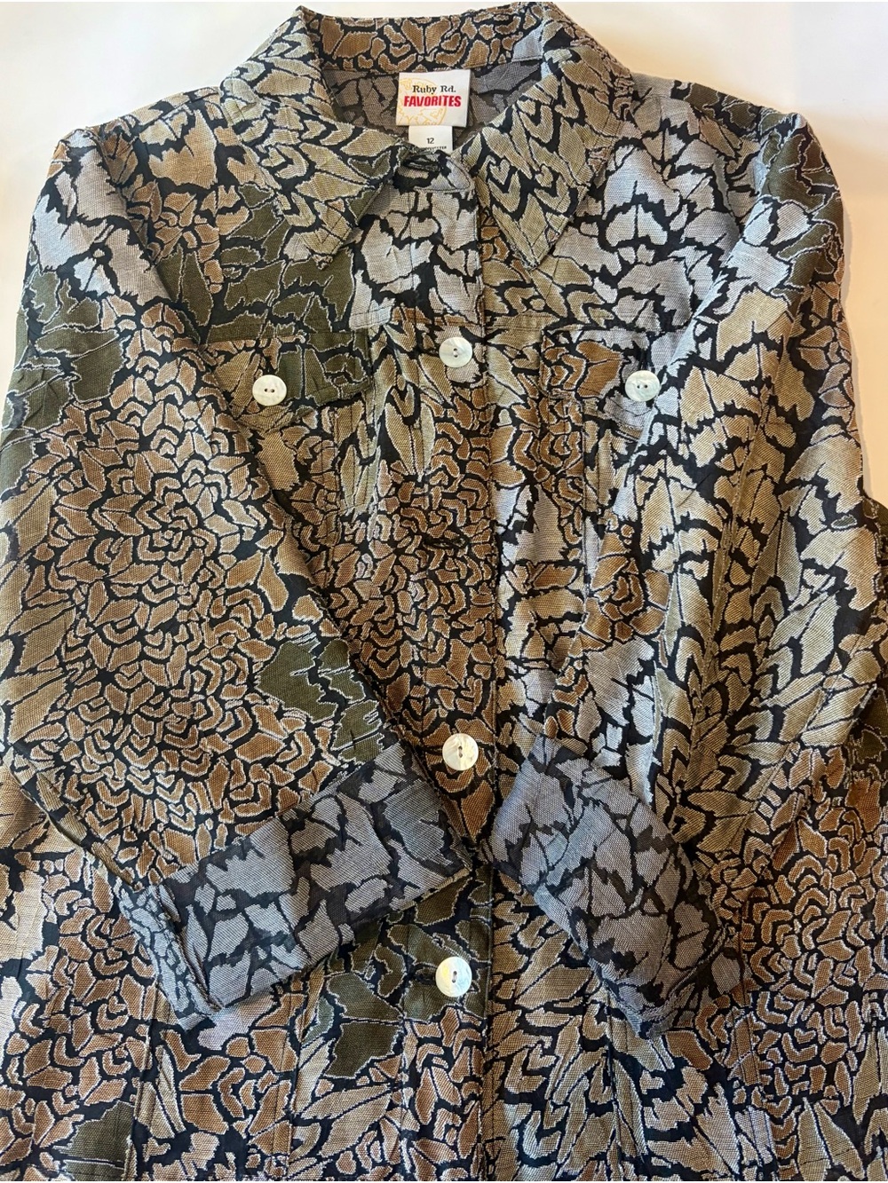 Ruby Rd Jacket Blazer Size 12 - Picture 2 of 6